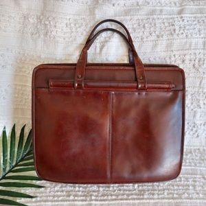 Vtg WILSON LEATHER Briefcase LAPTOP Messenger BAG